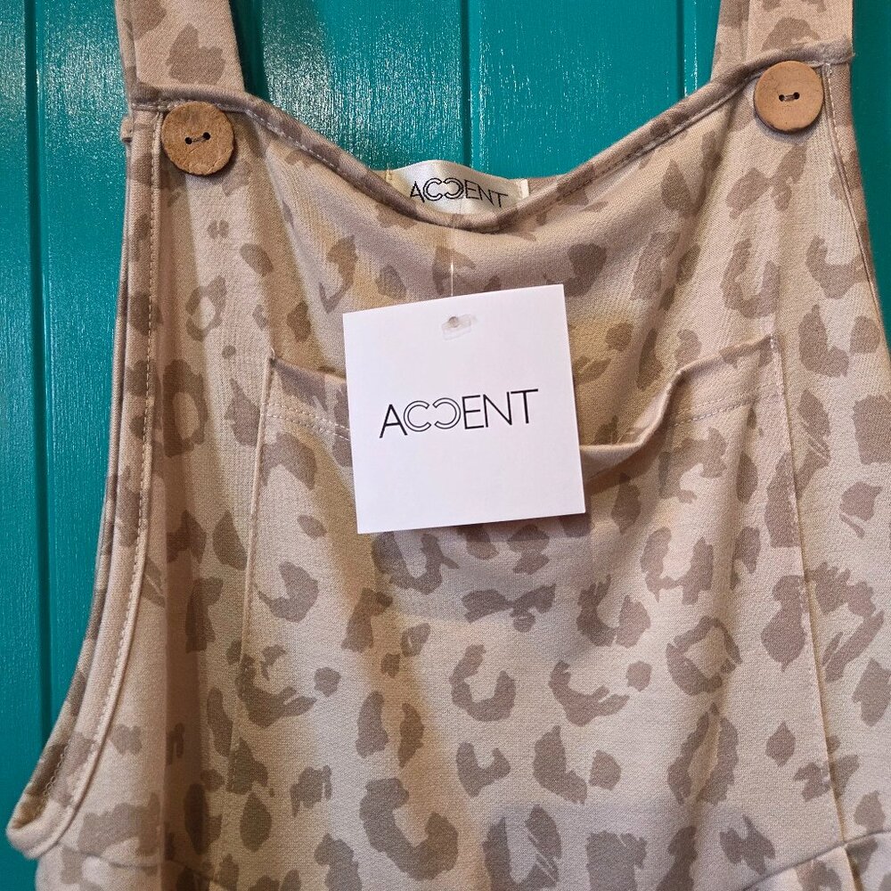 SALE SALE SALE Cute Leopard Jumpsuit.Lower Price...Down from $60.00 New: $28.00